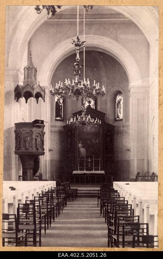 Altar of the Church of the University of Tartu