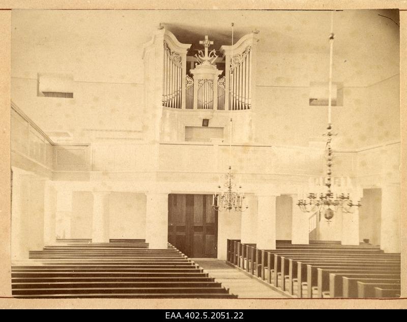 Interior view of the Church of Tartu Paul