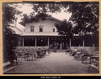 Tartu German Hand Workers' Society's house courtyard  similar photo