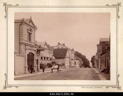 Garden Street (current Vanemuise tn)  duplicate photo