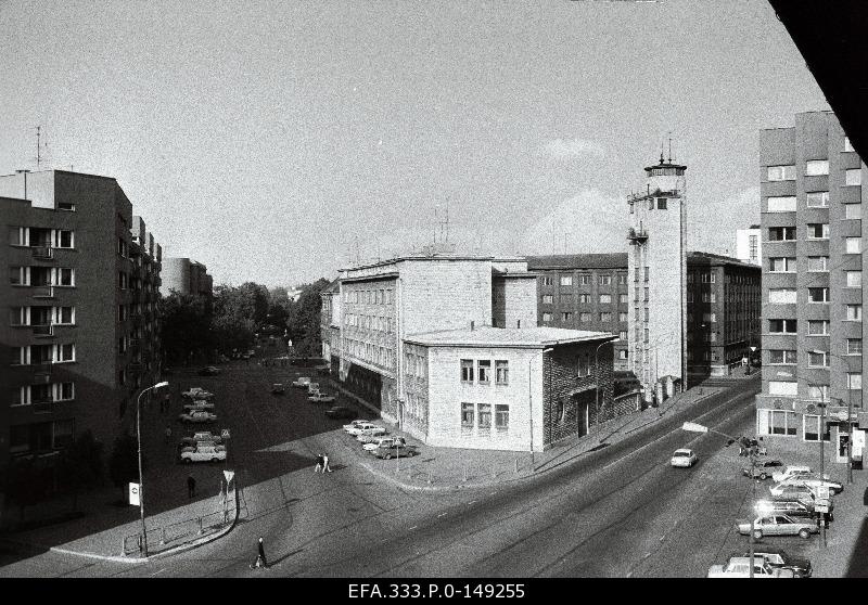 View of the fire extinguishing office building Raua Street 2.