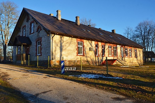 foto, pastoraadi hoone Järva-Jaanis 1982.a. rephoto