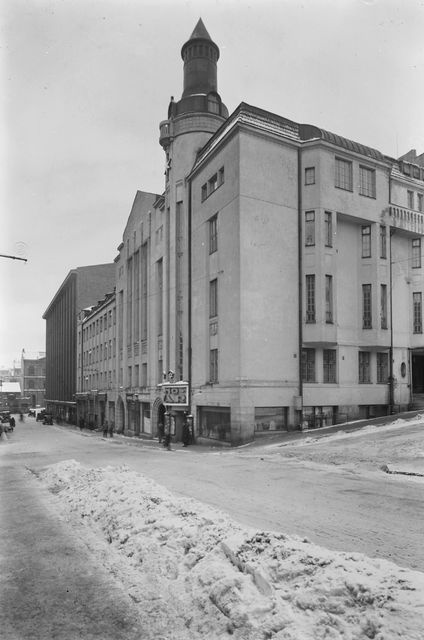 Heimolan house; Hallitus street, nyk