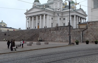 The paradise of the Helsinki ice hockey brigade at the Senate rephoto
