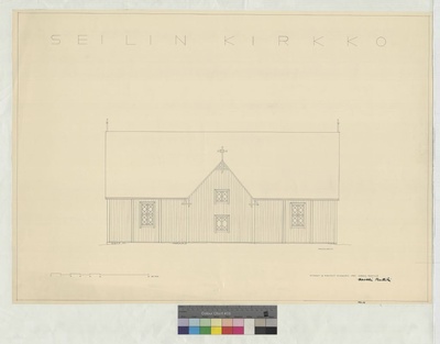 Seil Church, measurement drawing  similar photo