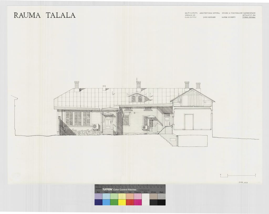 Talala, measurement drawing