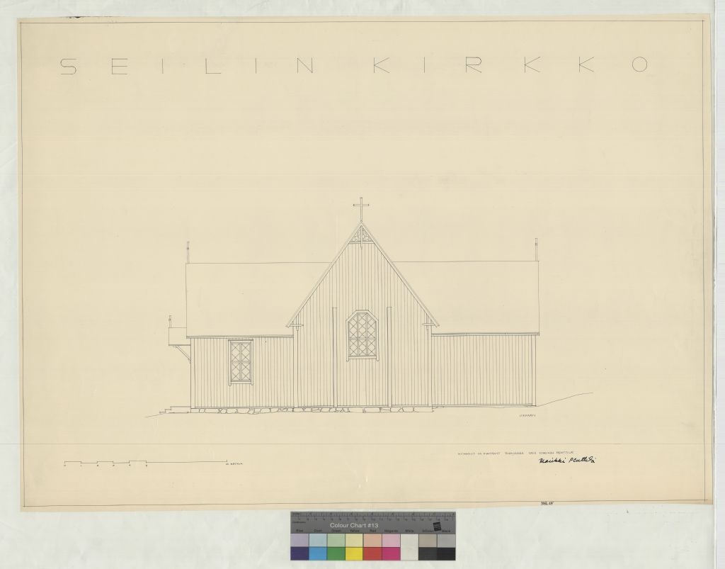 Seil Church, measurement drawing