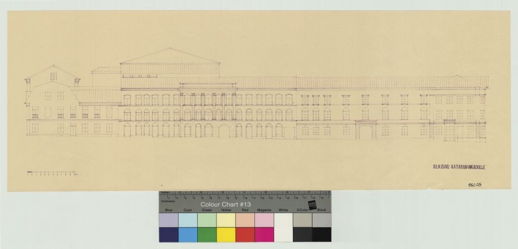Sederholm house, measurement drawing