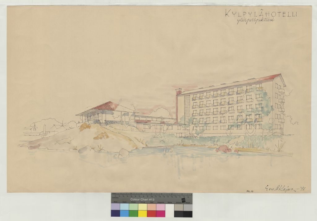 Bathroom, measurement drawing