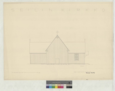Seil Church, measurement drawing  similar photo