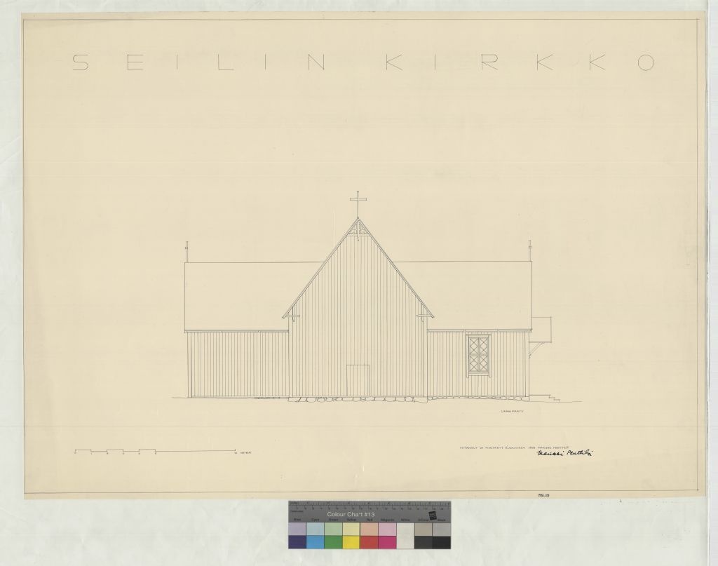 Seil Church, measurement drawing