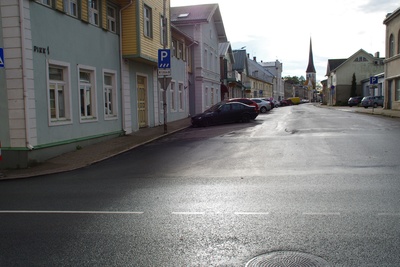 Pikk tänav Rakveres rephoto