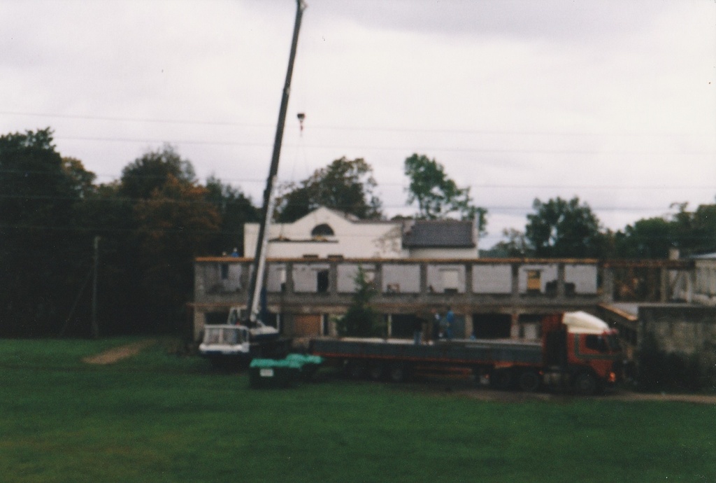 Cross School construction