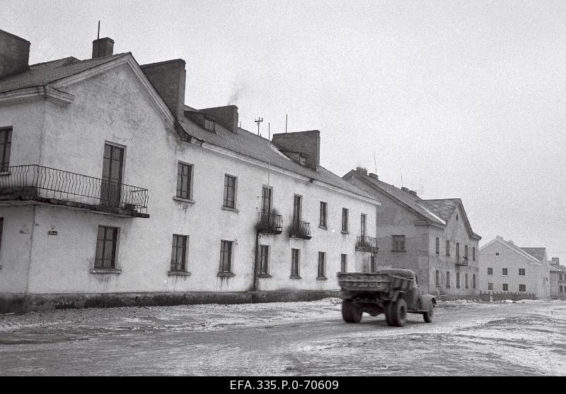 View of Stalin Street at Ahtme Workshop.