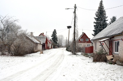 Võõpsu alev, Kalamehe tänav. Taga paistab tuulik rephoto