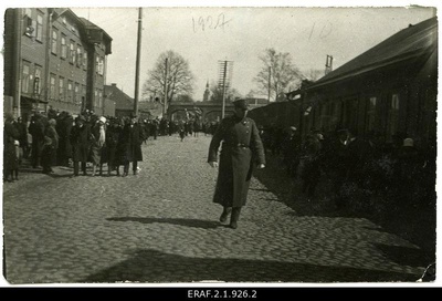 1 May demonstration in Tallinn in 1927.  duplicate photo