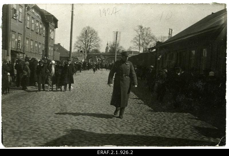 1 May demonstration in Tallinn in 1927.