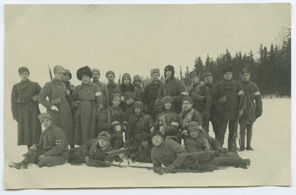 Laiarööpmelise Soomusrongi Nr. 1 dessantroodu III rühm.