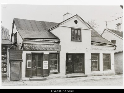 Rud. The golden box, gravation, emailing and marking industry and furniture store on New Market Street.  duplicate photo