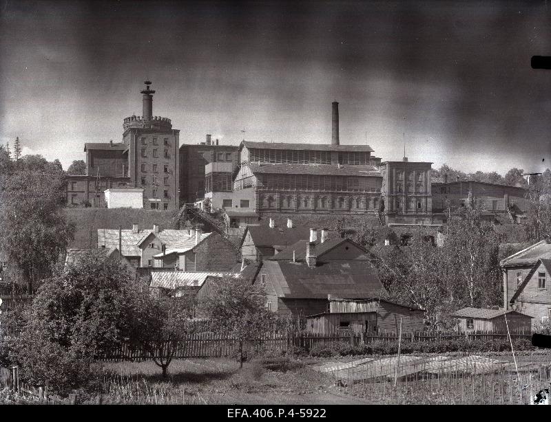 View of Tartu Beer Factory.