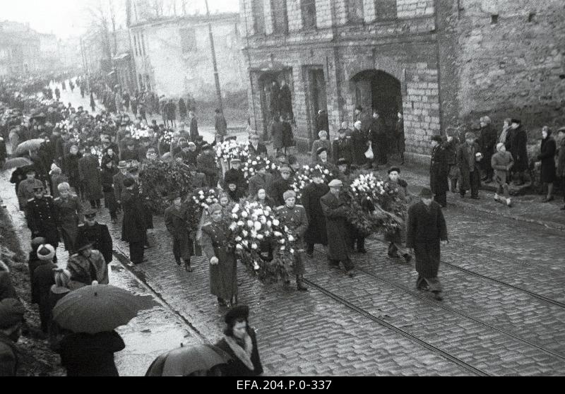 J. Varese funeral.