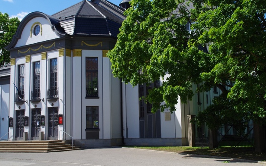 Tartu Vanemuise väike maja (endine Tartu Saksa teater). Arhitekt Arved Eichhorn rephoto