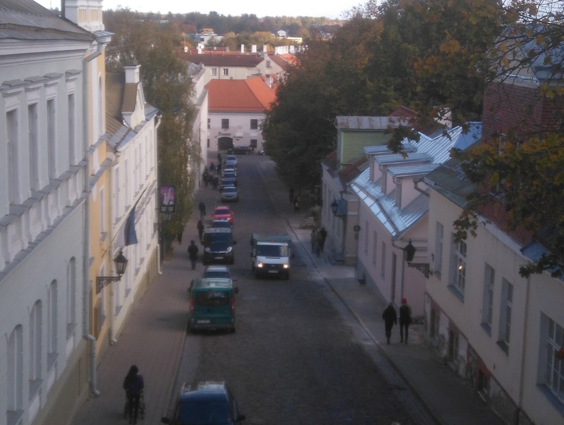 View on Lossi Street from Inglilla. rephoto