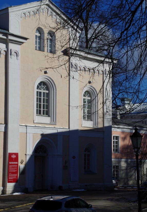 Church of the University of Tartu. rephoto