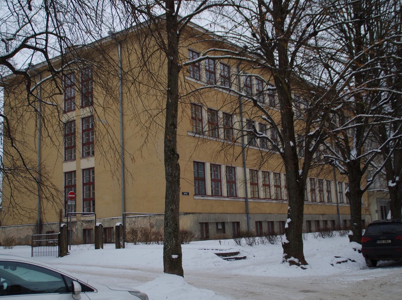 Tartu Pedagogic School. rephoto