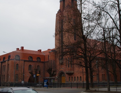The ruins of the Paulus Church. rephoto