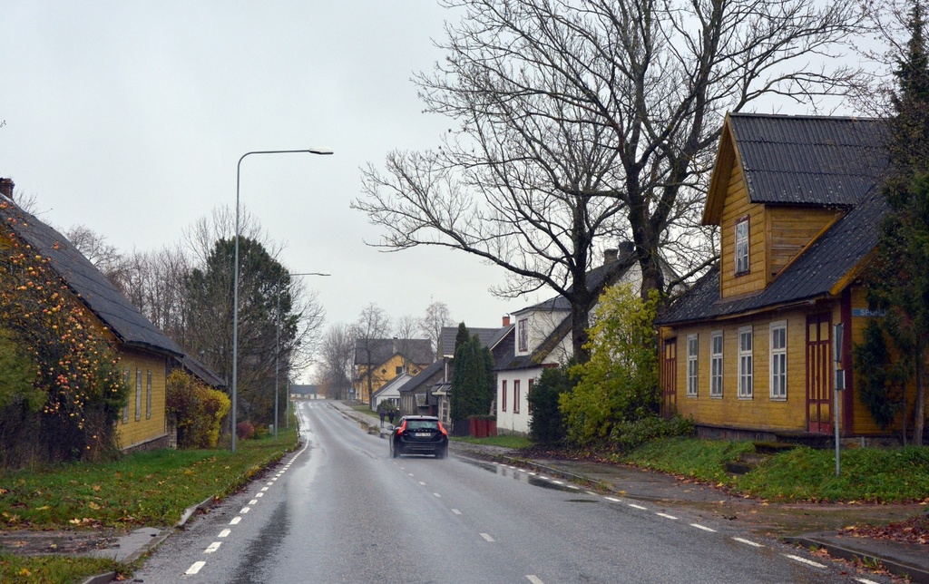Võõpsu. Külatänav. rephoto