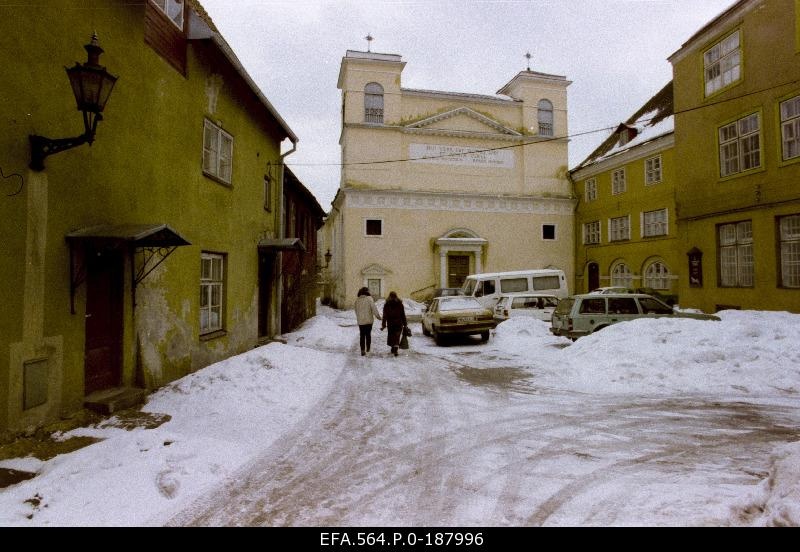 Dominican monastery court.