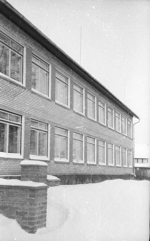 Construction of Räpina Russian 8-kl school
