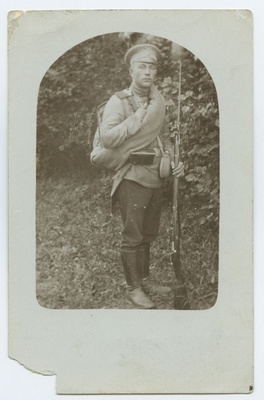 Allohvitser Th. Merkson tsaariarmees.  duplicate photo