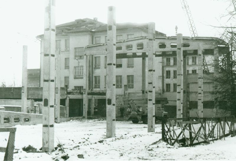 Räpina KK võimla ehitus