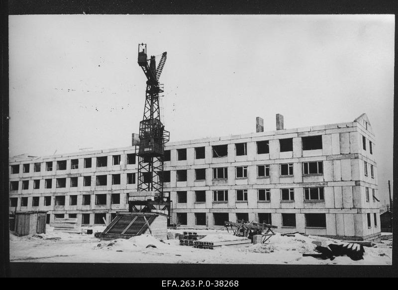 New blocks in Tartu on the Soviet street.