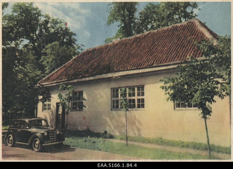 Peeter I house in Kadriorg, postcard