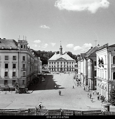 View of Tartu Raekoja.  similar photo