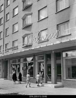 View of the store on Vilnius Kingissepa Street.  similar photo