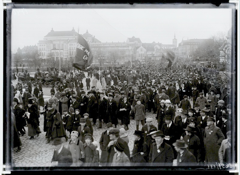 1 May demonstration in Tallinn