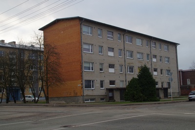 Apartment building Lääne-Viru county Rakvere city Koidula 13 rephoto