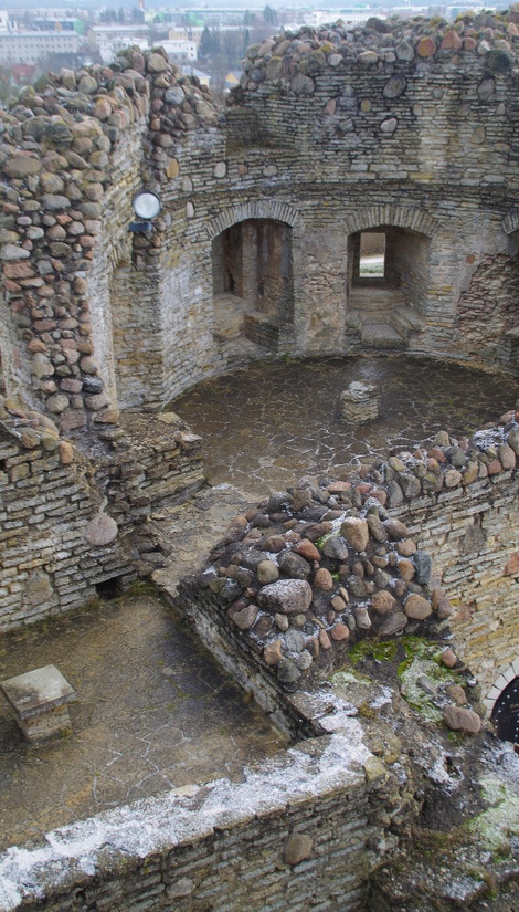 View Rakvere orthodoxy tower indoor door rephoto