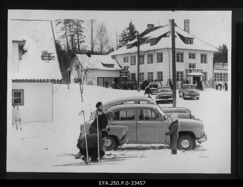 Aegviidu - Four Lakes skiing station.