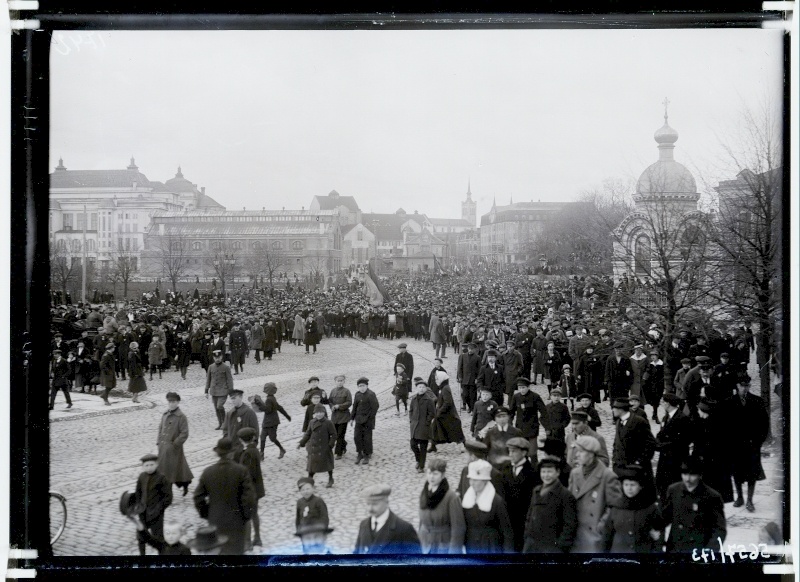 1 May demonstration in Tallinn