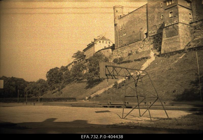 View Toompea from Snelli Park Stadium.