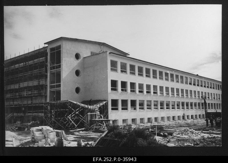 Finished school house on Mulla Street.