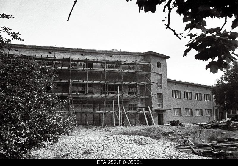 View of the new building of the Tallinn Free Willing Fire Society in Tondi.