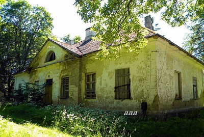 Põdruse post station Lääne-Viru county Haljala municipality Põdruse rephoto