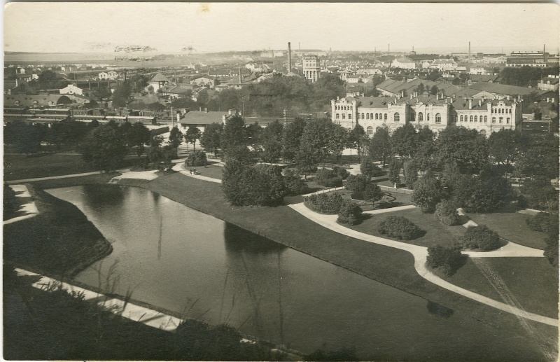 View from Patkuli stairs to the Baltic Station