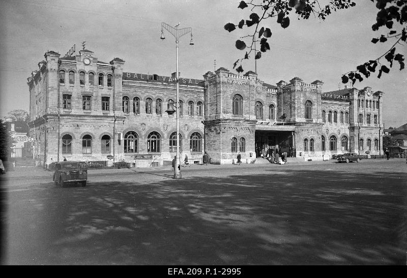 View of the building of the Baltic Station.